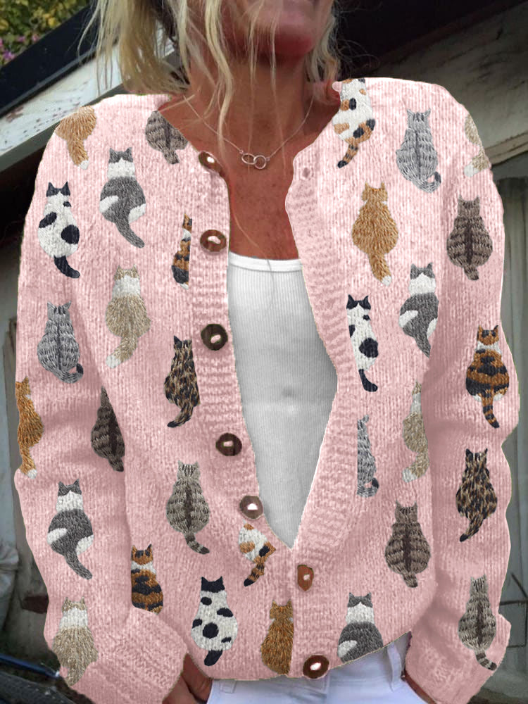 Cardigan Rose / 4XL (CA 18)