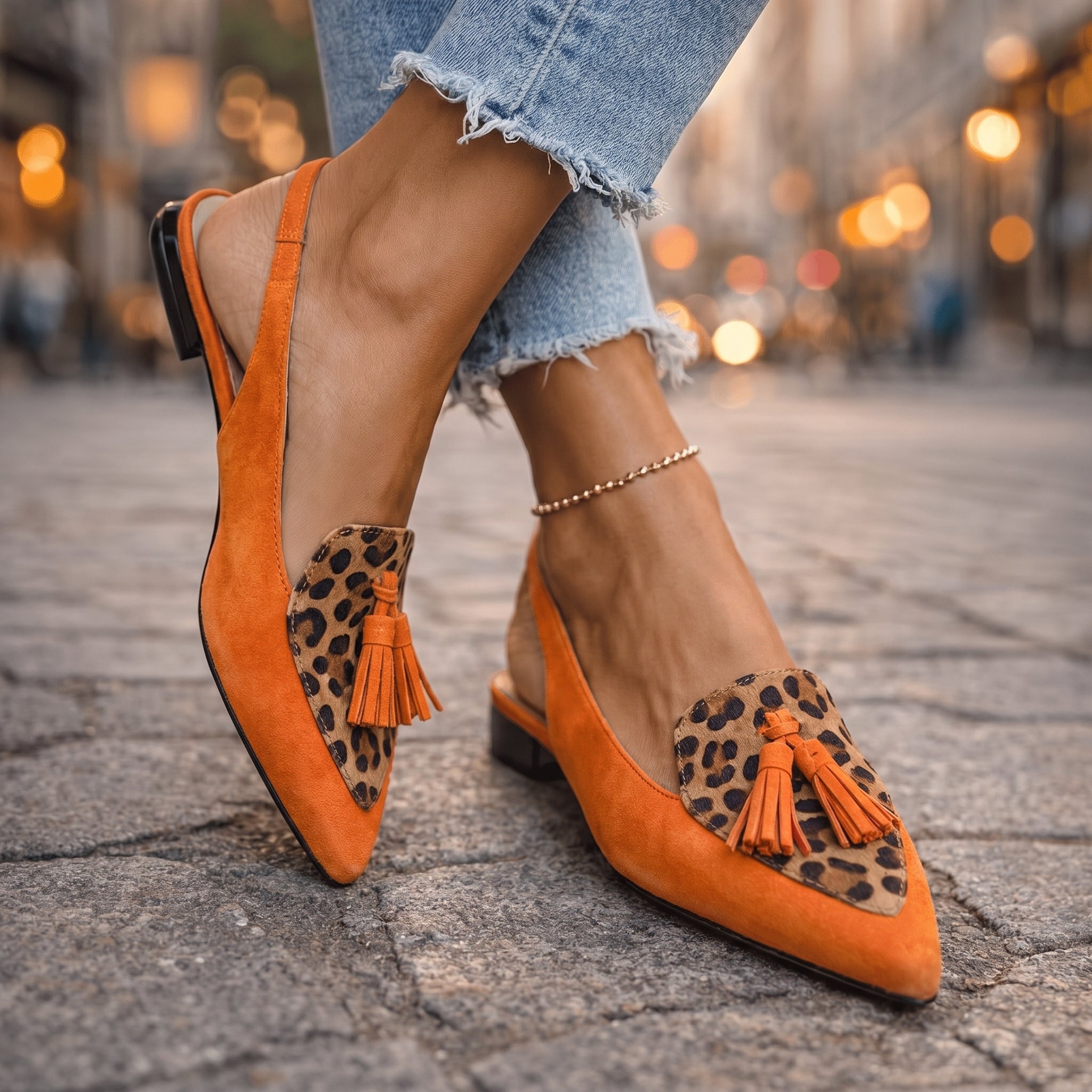 Orange et léopard / 43
