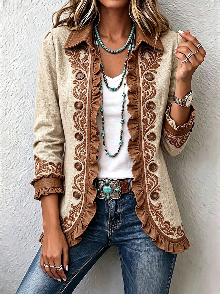 Beige & Marron / 3XL (CA 16)